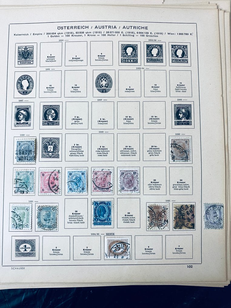 世界  - 收藏 / 奥地利筛选器 + 出价，波兰 + 更多 #1.0