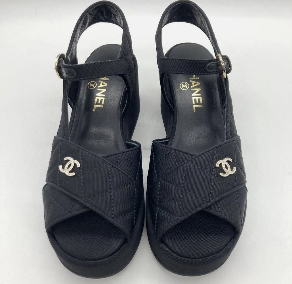 Chanel - Sandals - Size: EU 38 #1.0