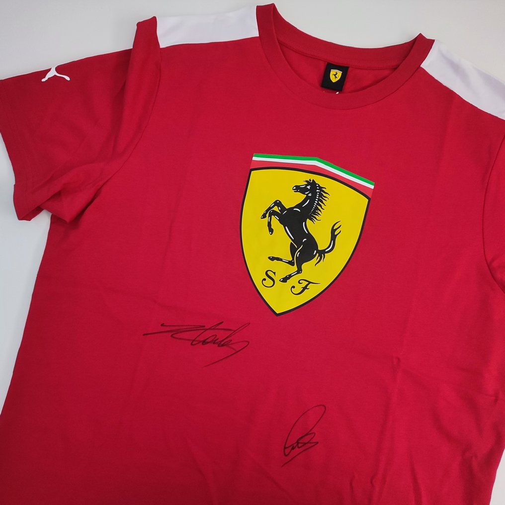 法拉利 - Hamilton + Leclerc - 2025 - T恤衫  #3.2