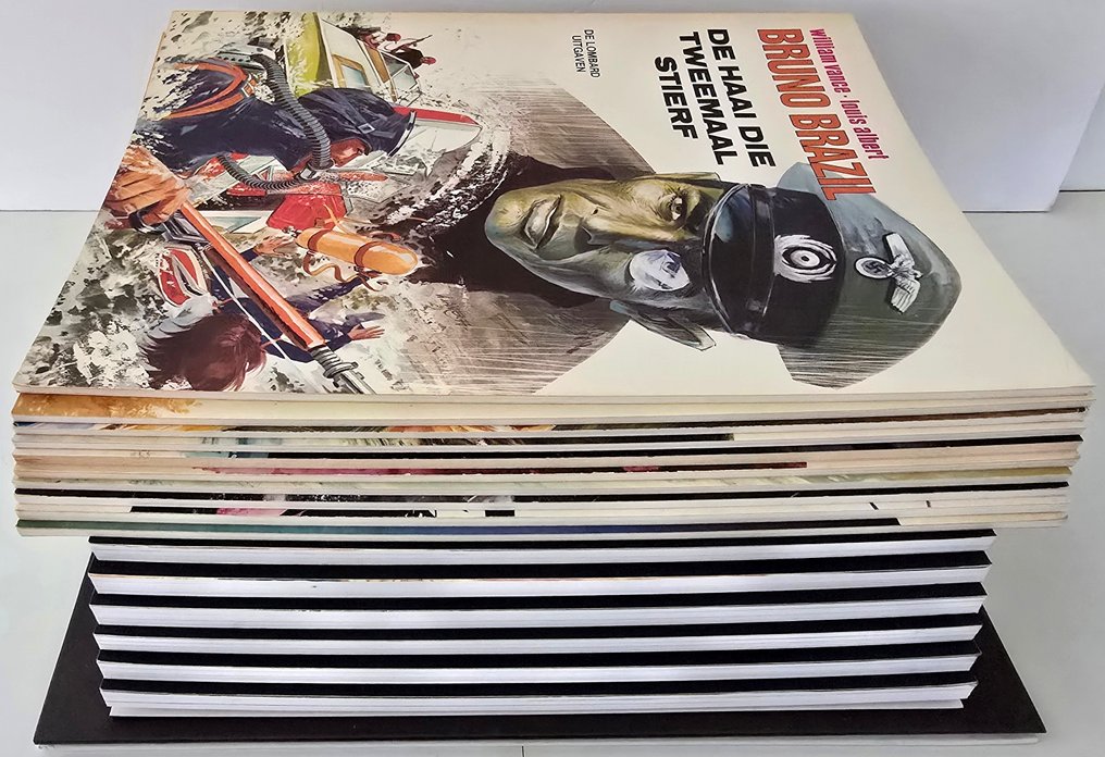 Collectie W. Vance - Bruno Brazil 1 t/m 10 (SC) + XIII 1 t/m 6 (SC) + XHG-C3 (HC) - 17 Album - Ensipainos / uusintapainos - 1971/2014 #2.1