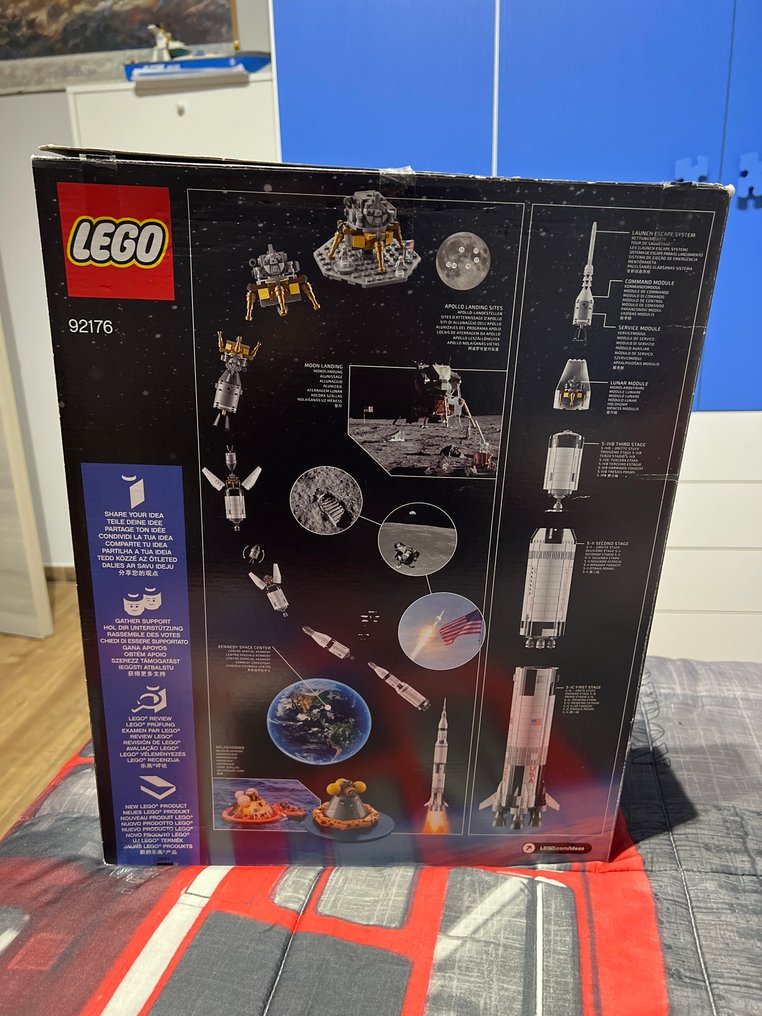 Lego Set - 92176 - NASA/ESA, Ideas (CUUSOO) - NASA Apollo Saturn V #3.2