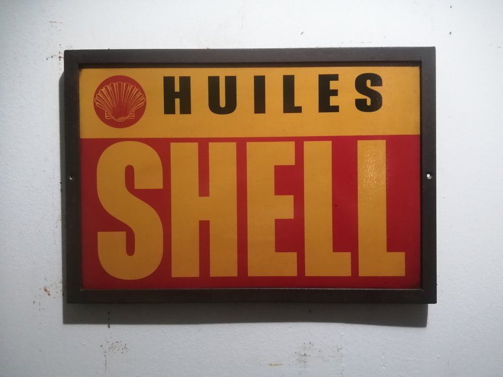 Shell - Shell - Reclamebord - 1960 - IJzer #1.0