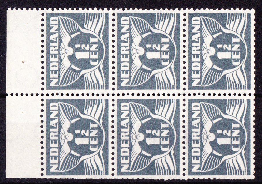 Ολλανδία 1935 - Vel από το προγενέστερο βιβλιαράκι γραμματοσήμων PZ22dN με Befund H. Vleeming. - NVPH 172B #3.2