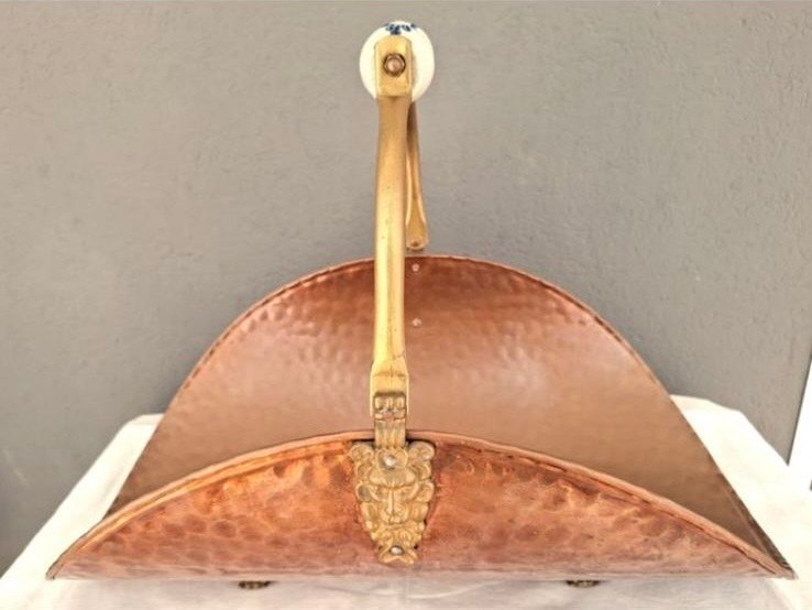 Portariviste - Rame, Ottone - Porta giornali in rame #1.0