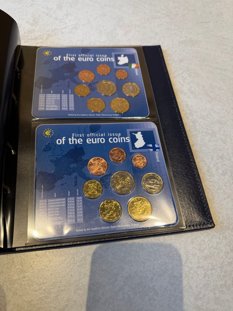 Europa. Series 1 Cent - 2 Euro 1999/2002 (12 series) (Zonder minimumprijs) #2.1