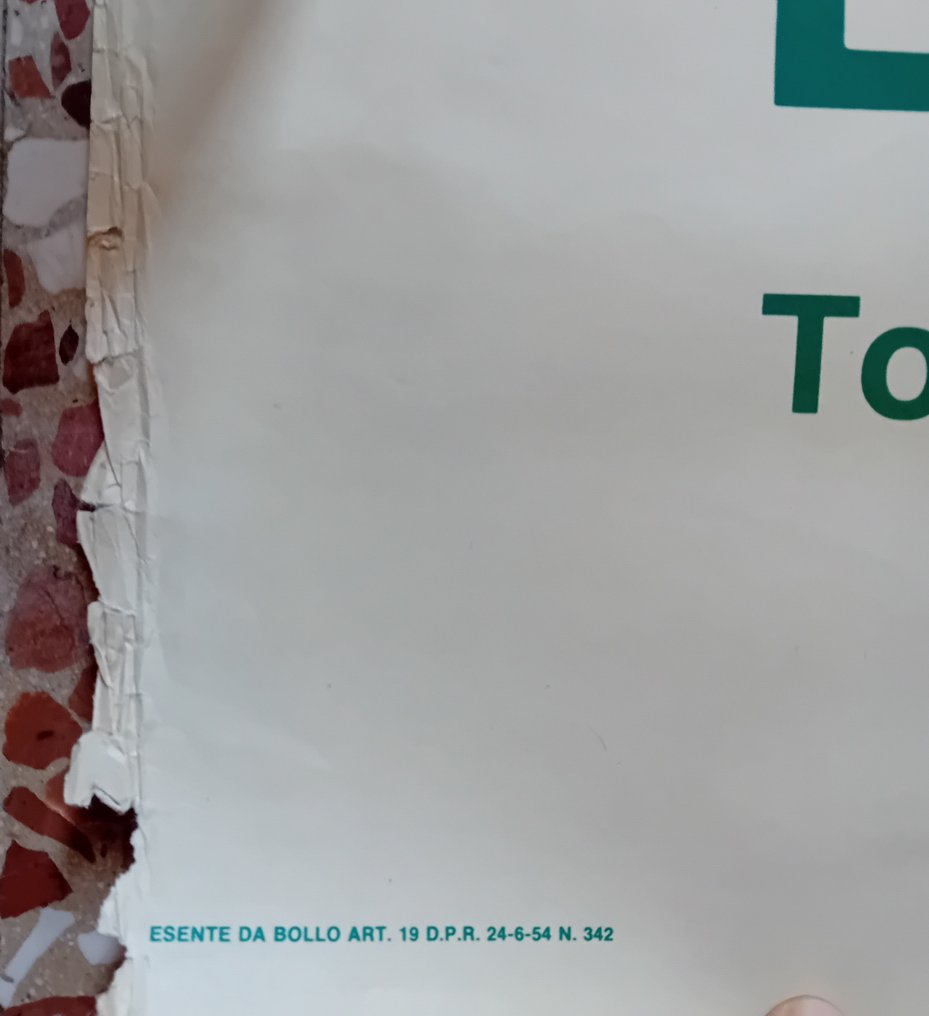 Lucio Fontana - Ind. Graf. C. Zeppegno - Torino - Lucio Fontana - 1970s #3.2