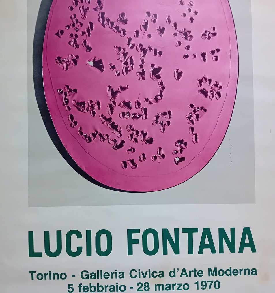 Lucio Fontana - Ind. Graf. C. Zeppegno - Torino - Lucio Fontana - 1970s #2.1