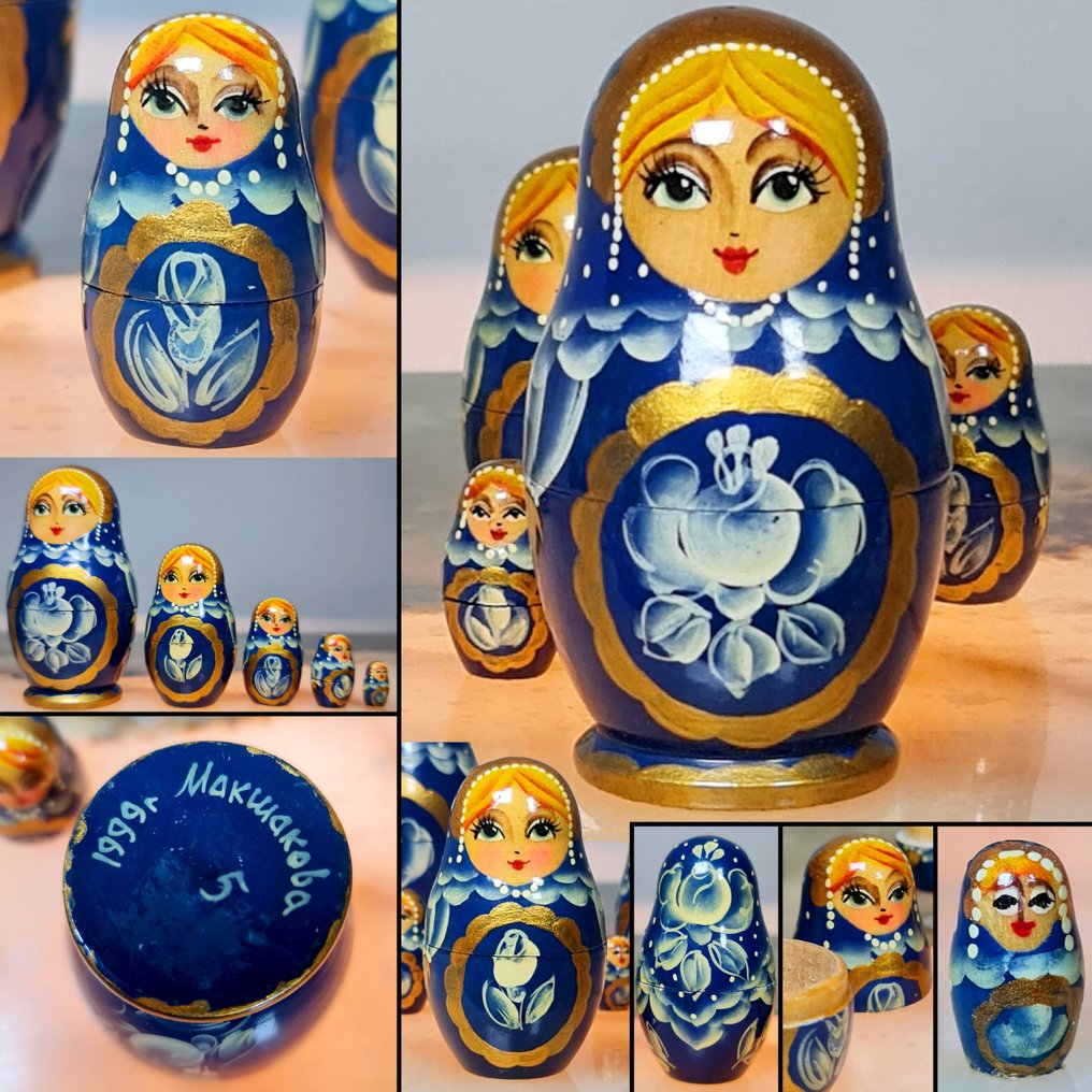 Artisanal - Παιχνίδι Ornement décoratif (5) - poupées faites main - 1990-2000 - Ρωσία #1.0