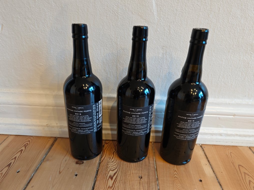 2015 Wine & Soul, Pintas - Vintage Port - Oporto - 3 Botellas (0,75 L) #1.0