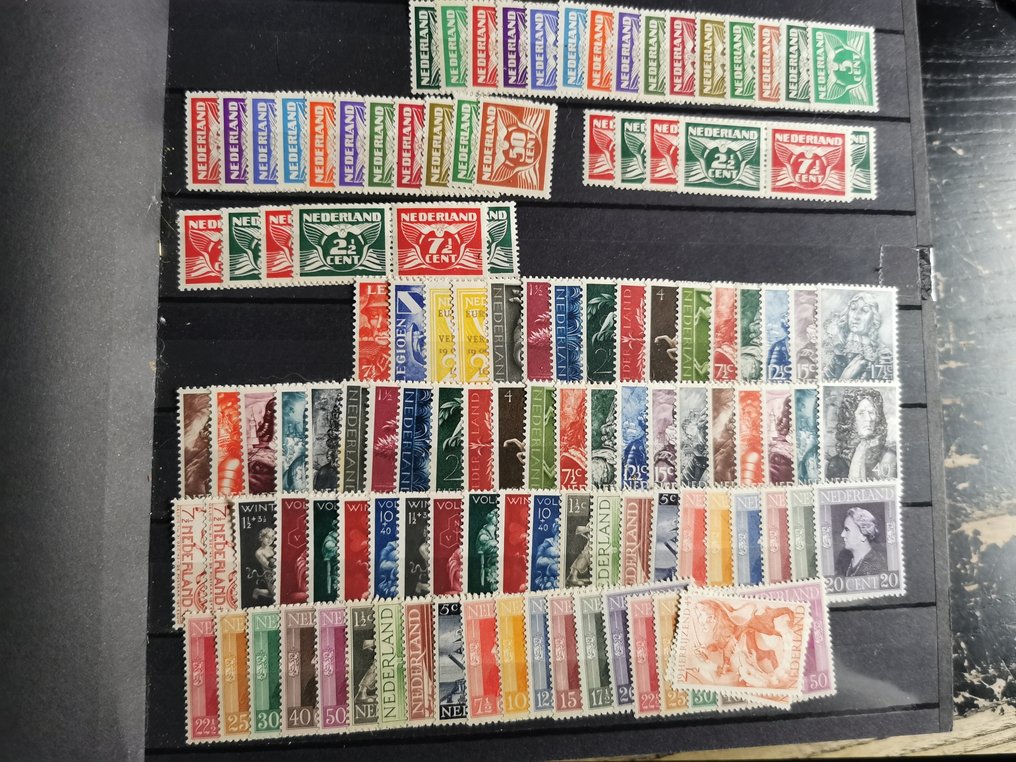 荷兰 1940/2001 - 全新存货在3个不同的插页册中 #1.0