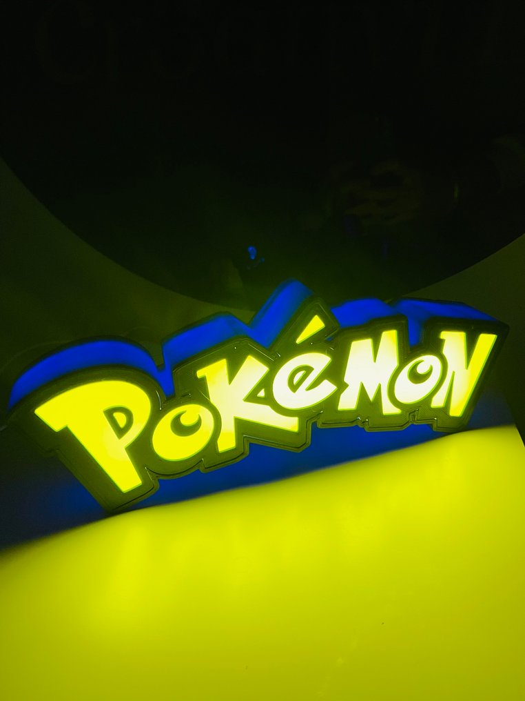 Φως σήμα – Σχεδιασμός γραμματοσειράς retro gaming – Κατασκευασμένο στην Ιταλία - Cr3ativid - Φωτεινό κουτί - Πλαστικό #1.0