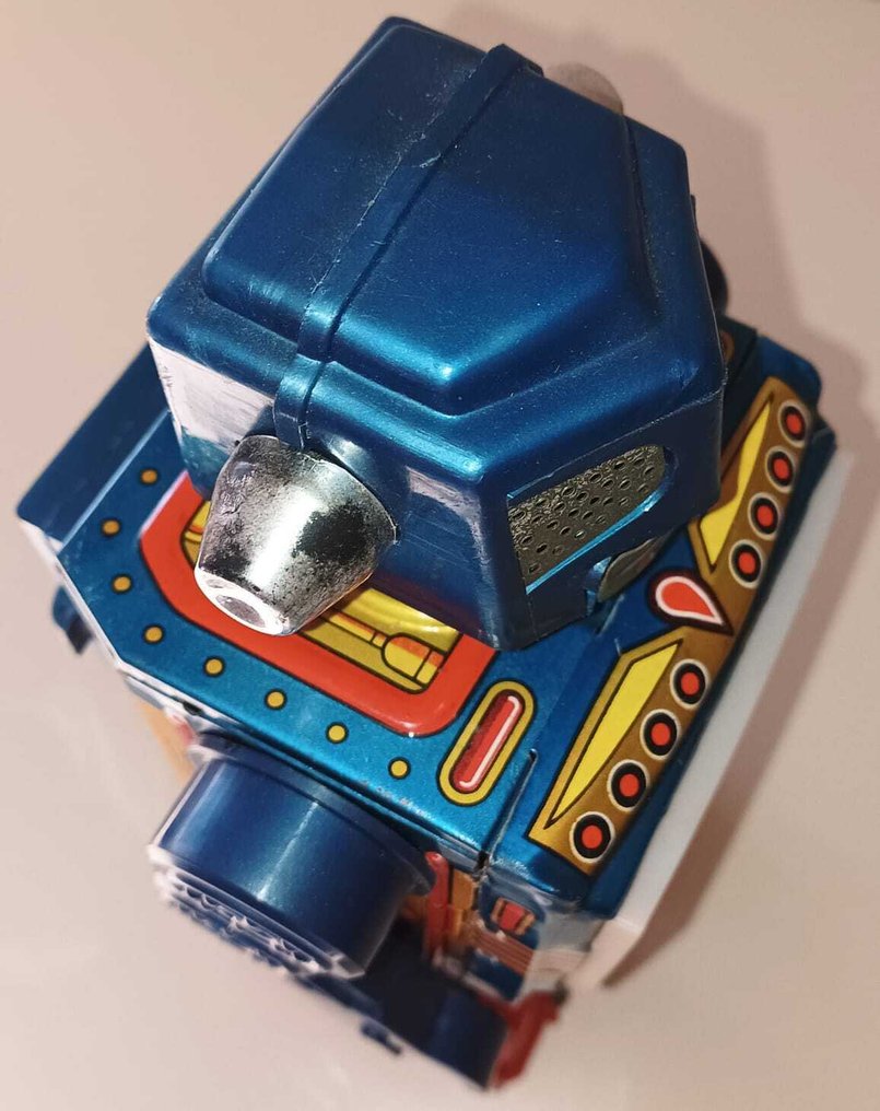 S.H. Horikawa - Τσίγκινο παιχνίδι - Battery Operated Video Robot, Boxed - 1960-1970 - Ιαπωνία #3.2