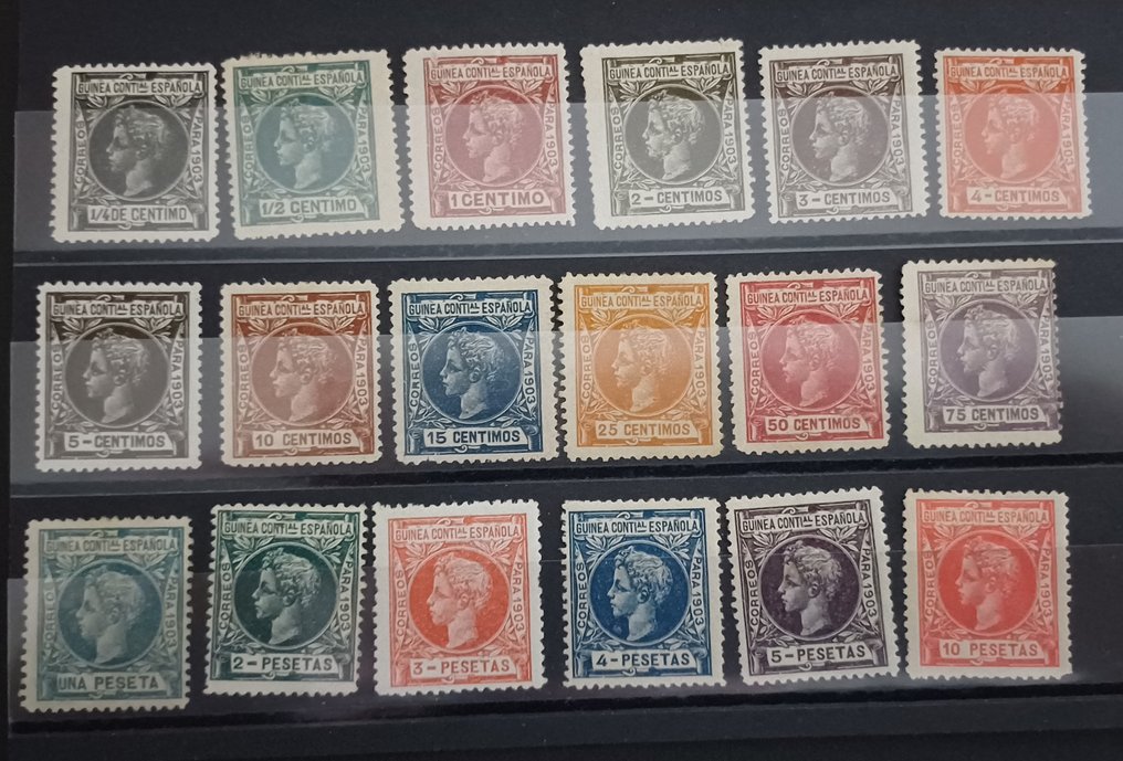 Spansk Guinea 1903 - AlfonsoXIII - Edifil 9/26 #1.0