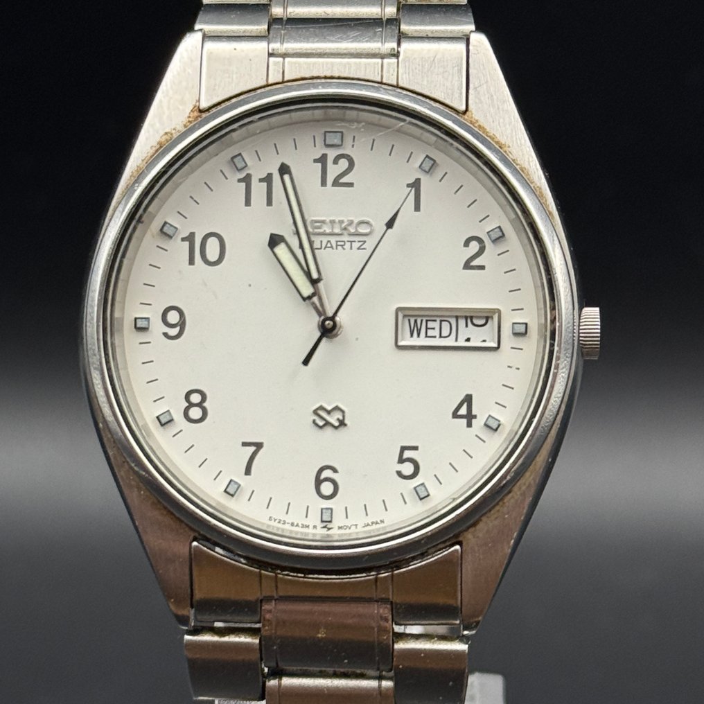 Seiko - Seiko Quartz Day-Date - Nincs minimálár - 5Y23-8A11 - Férfi - 1990-1999  #1.0