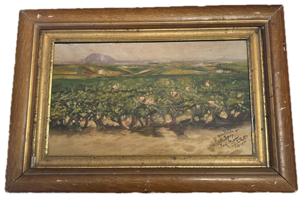 José Montenegro Capell (1853-1929) - Vendimia en Jerez #1.0