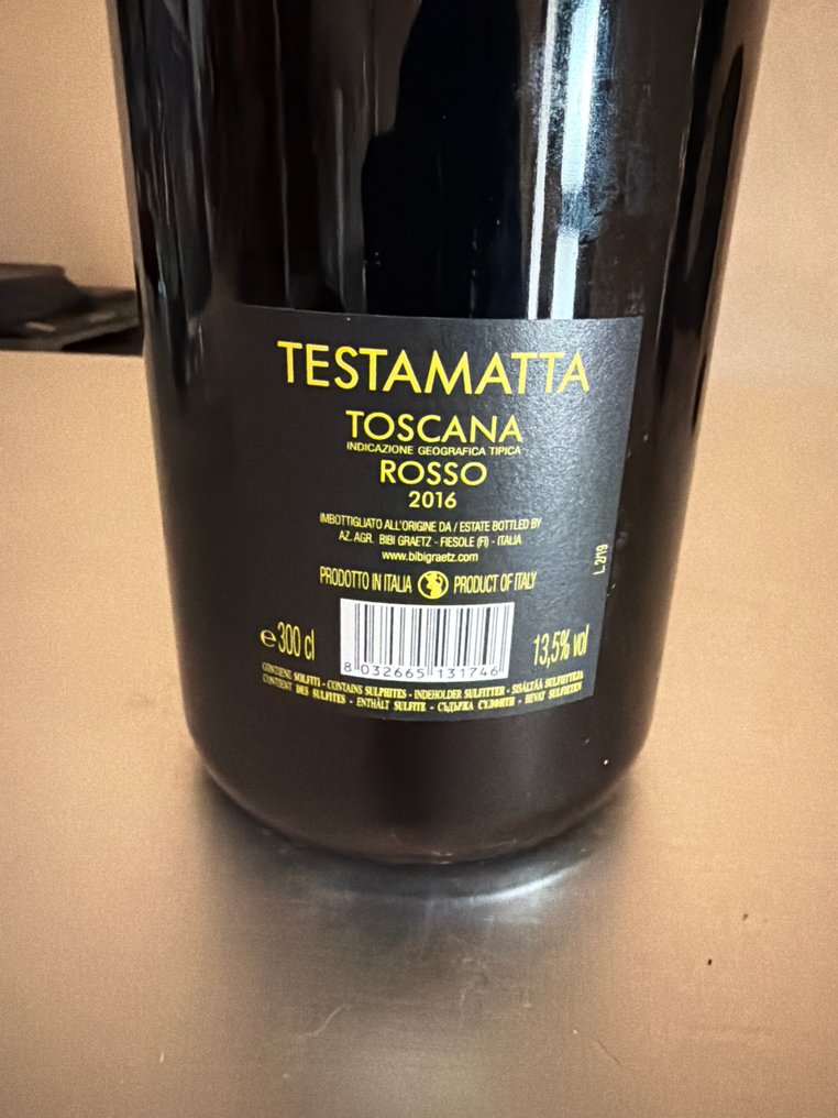 2016 Bibi Graetz Testamatta - Toskana IGT - 1 Doppelmagnum/Jeroboam (3 l) #3.2