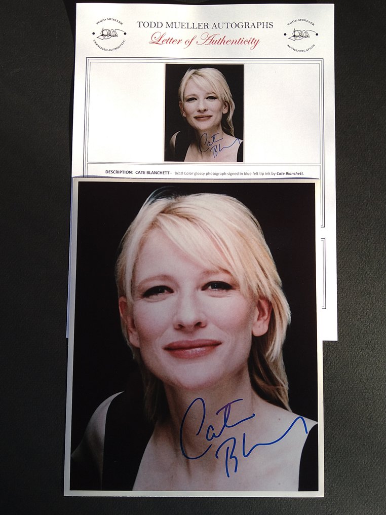 Lord of the Rings - Signed by Cate Blanchett, with Letter of Authenticity - Photo, Autograph #4.3