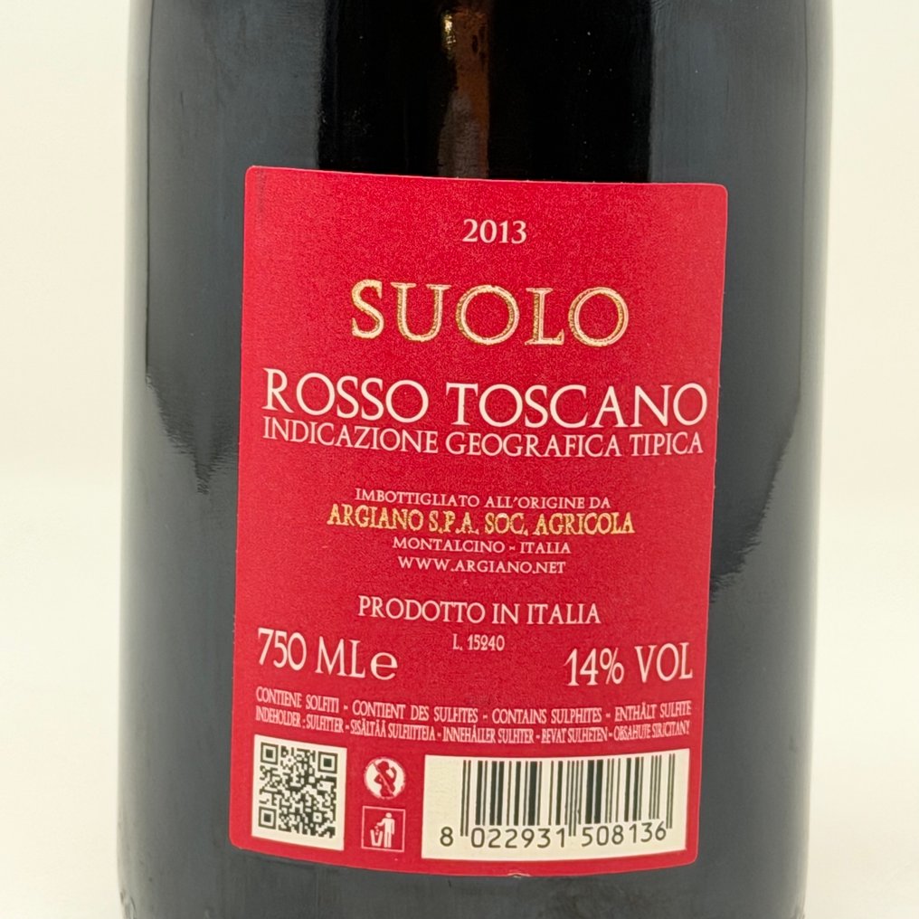 2013 Argiano, Suolo Rosso - Toskania IGT - 1 Butelka (0,75 l) #3.2