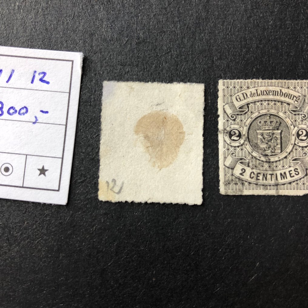 Lussemburgo 1865/1879 - Lussemburgo, inoltre, alcuni di loro sono di qualità più raffinata e in buone condizioni. - Michel #3.2