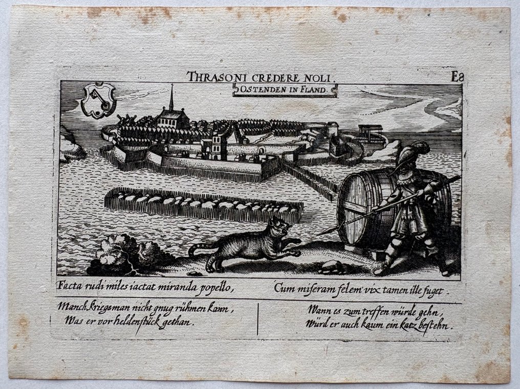 Belgium - Oostende; D. Meisner - Ostenden in Fland - 1521-1550 #1.0