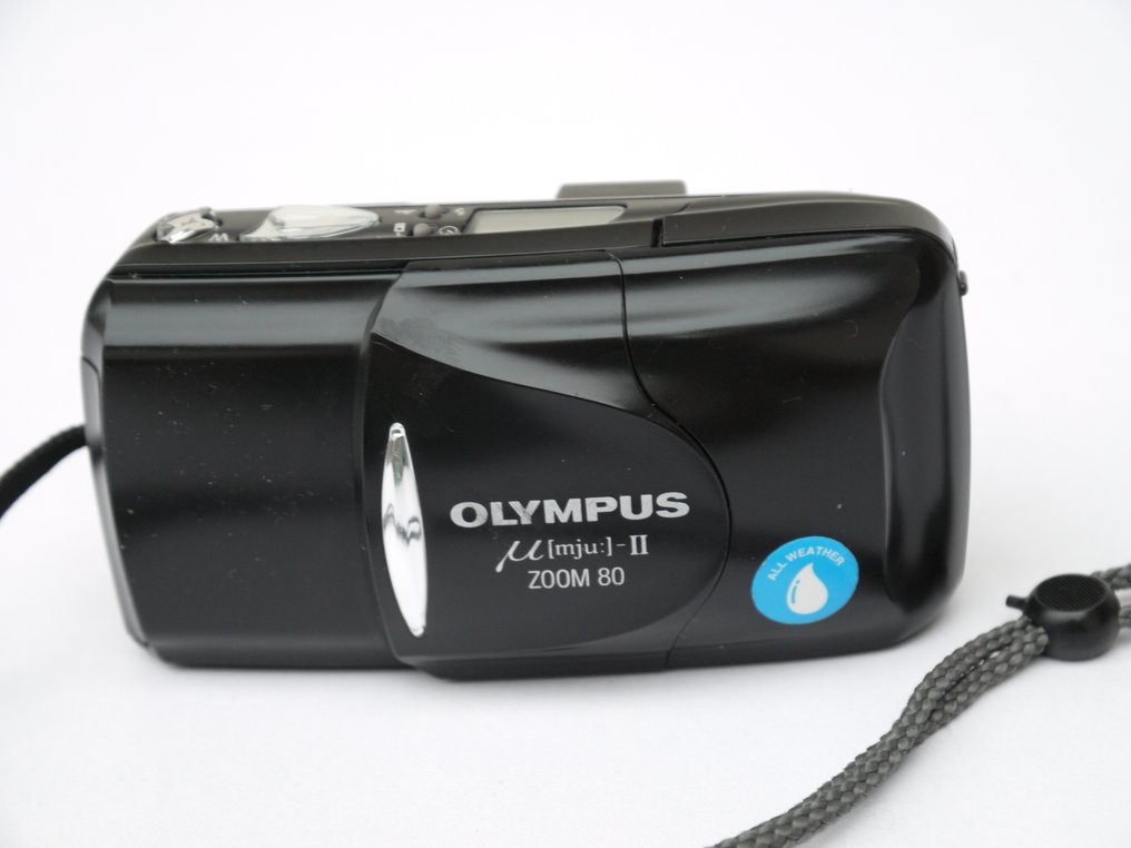 Olympus Mju II Zoom 80 black | Analoge camera #1.0