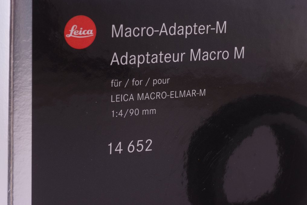 Leica, Leitz Macro Adapter M for 90mm f4 [#14652] Macro lens #4.3