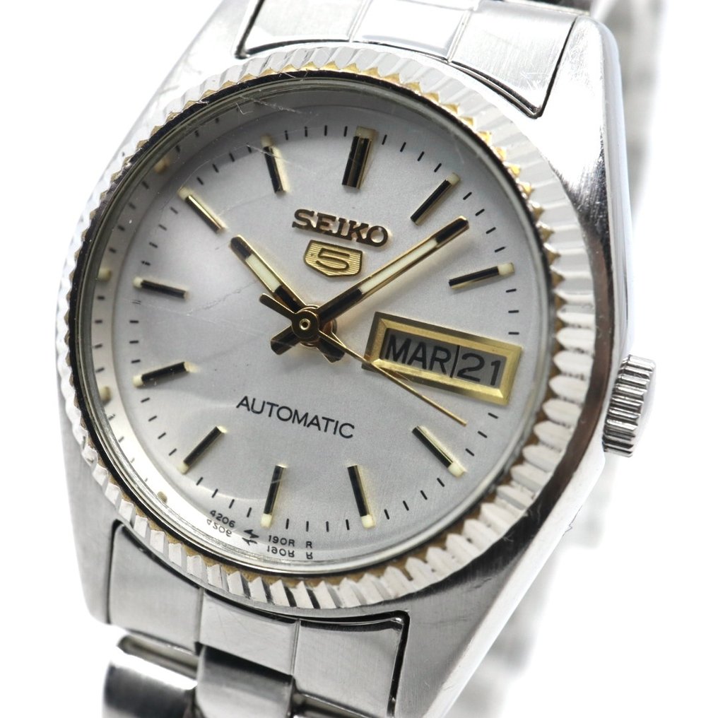 Seiko - 5 Automatic Ladies "Datejust Style - Zonder minimumprijs - MS 4206 05 10 A4 - Dames - 1980-1989 #1.0