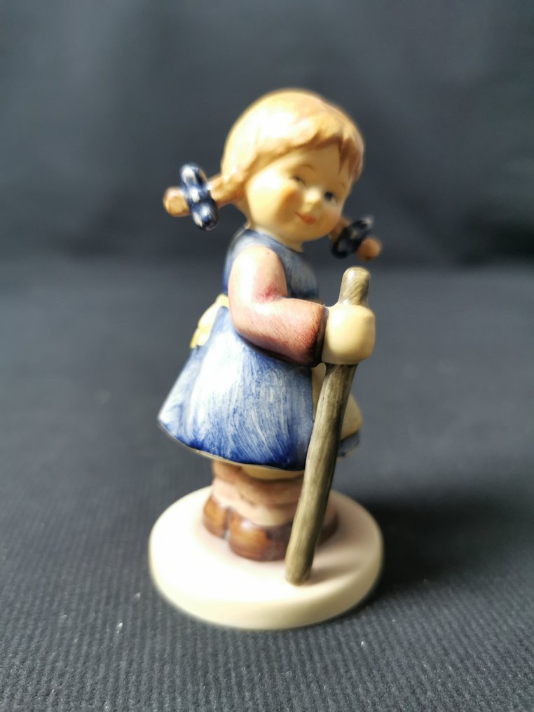 小雕像, Vintage Hummel Goebel - #73 - TMK7 - 9.5 cm - 瓷器 #3.2