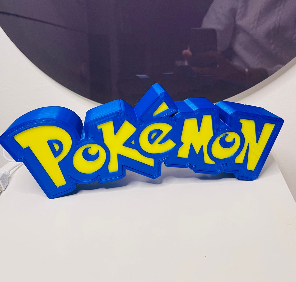 Φως σήμα – Σχεδιασμός γραμματοσειράς retro gaming – Κατασκευασμένο στην Ιταλία - Cr3ativid - Φωτεινό κουτί - Πλαστικό #2.1