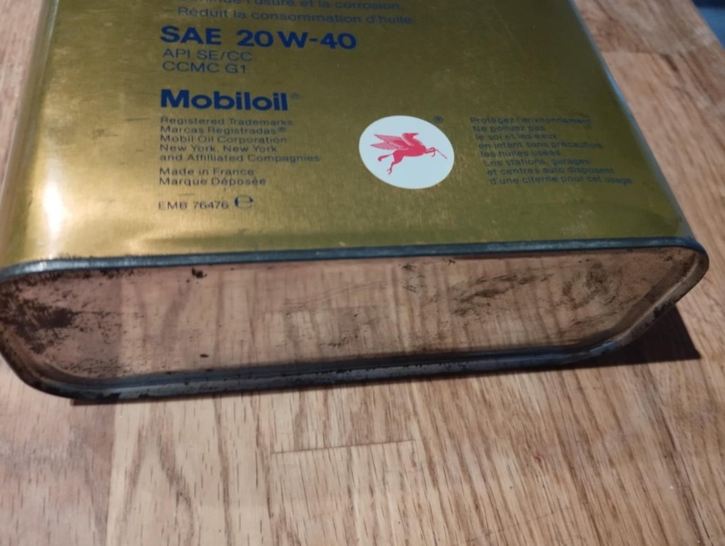 Bidone d'olio MOBIL - Mobil #4.3