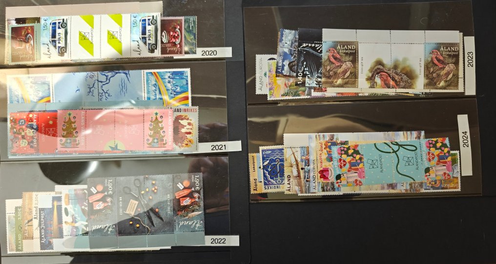 Finlandia 2020/2024 - Set completi Aland - norma #1.0