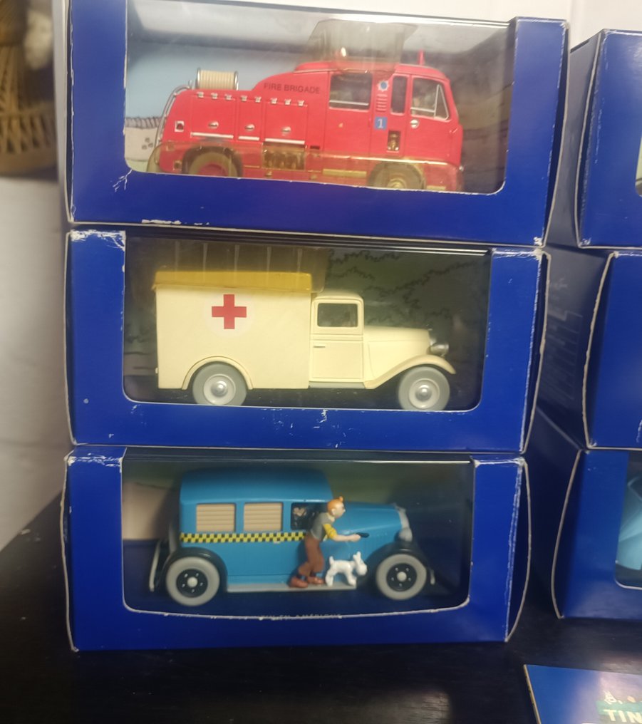 Tintin - 6 auto tintin 1/43 - 6 Comic - EO #3.2