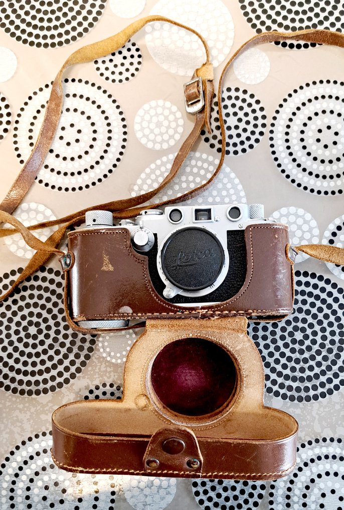 Leica IIIf camera with an Elmar 5cm f/3.5 lens 模拟相机 #1.0