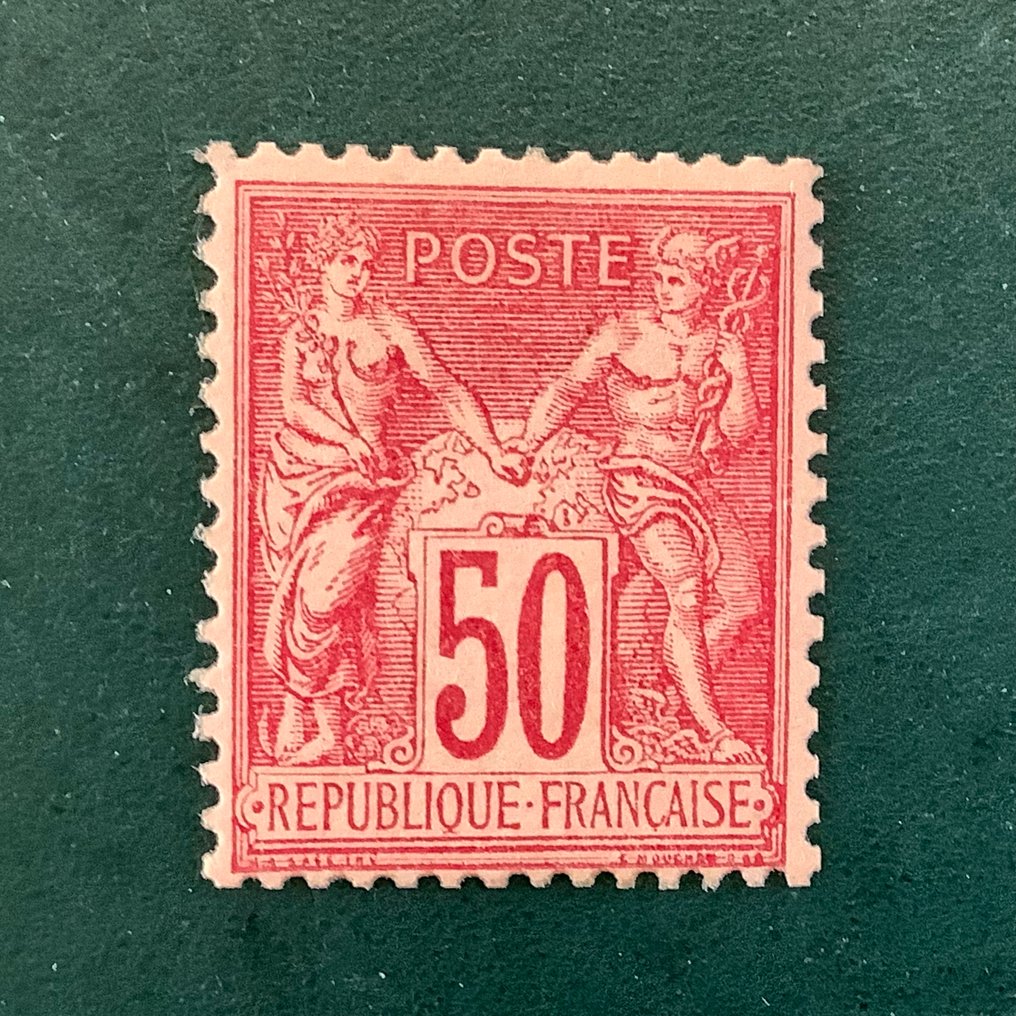Frankrijk 1890 - 50 cent Sage type II - Yvert 98 #1.0