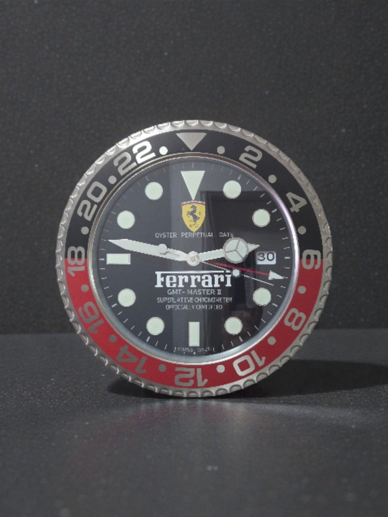 Clock - Ferrari - Red Black Edition - 2025 #1.0