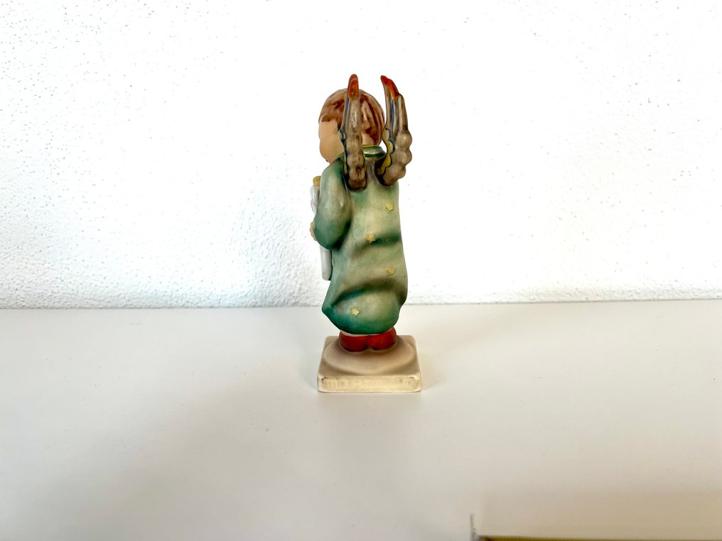 Goebel - Statuetta - M.I. Hummel HUM 21/0/ 1/2 „Christkindlein kommt“ - TMK3 - Porcellana #3.2