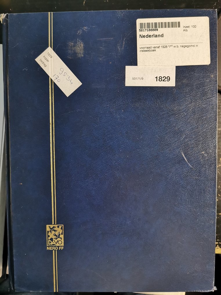 荷兰 1940/2001 - 新鲜库存在3个Davo/Importa插页相册中 #1.0