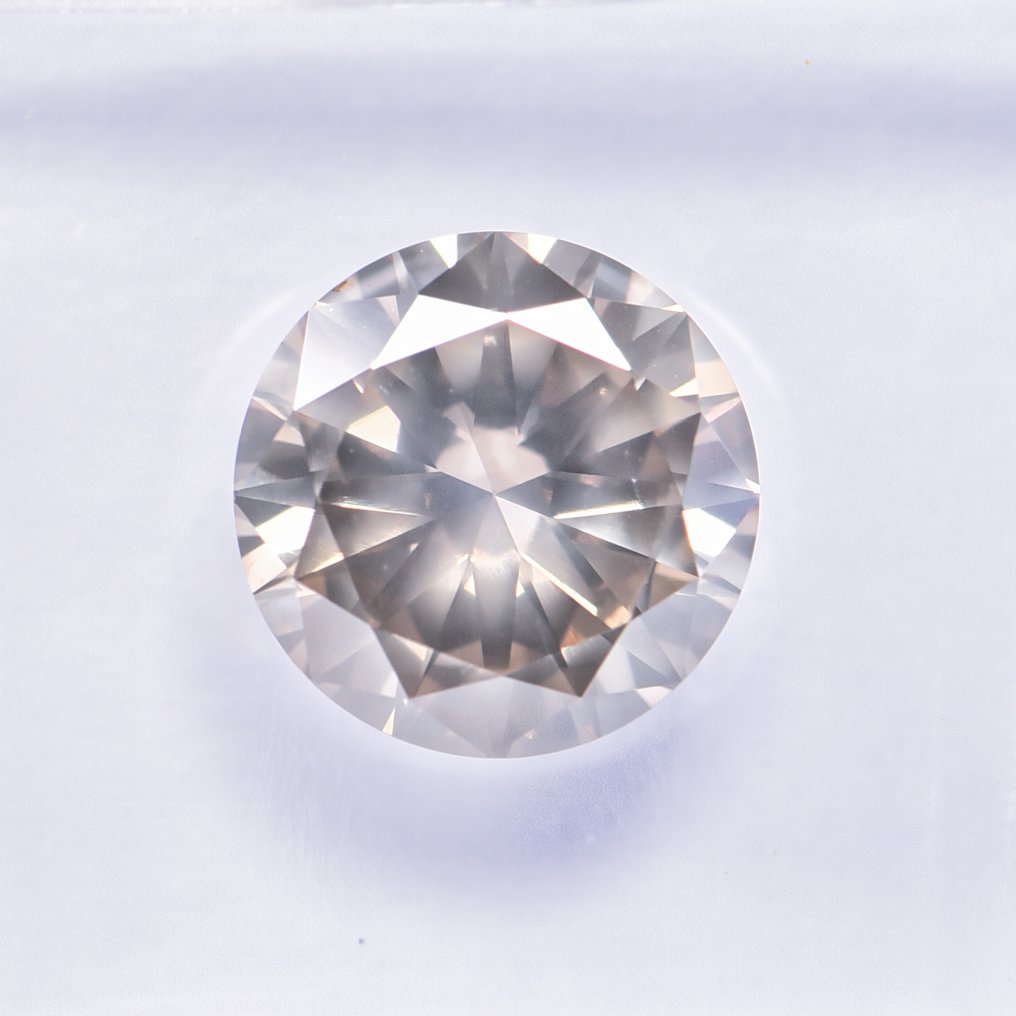 没有保留价 - 1 pcs 钻石  (天然色彩的)  - 1.67 ct - 圆形 - Fancy deep 稍帶棕色的, 稍帶綠色的 黄色 - SI2 微内含二级 - 国际宝石研究院（IGI） - VG #3.2