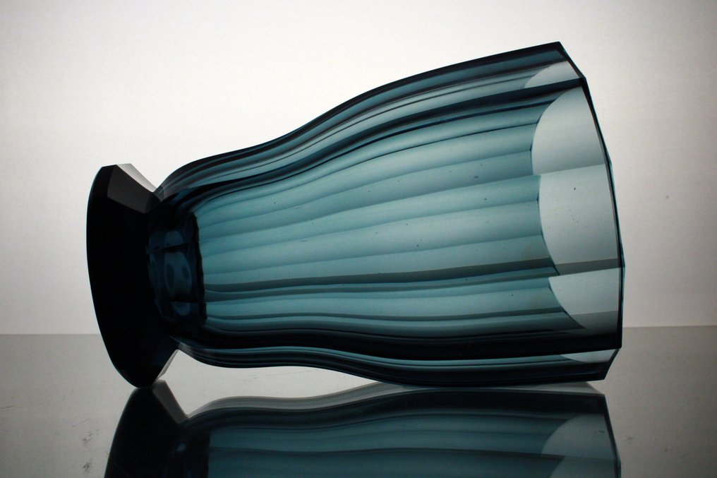 Ludwig Moser und Söhne - Josef Hoffmann (toegeschreven) - Wazon - Szkło #2.1