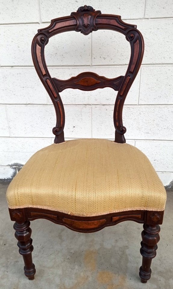 Scaun - Nuc - În patina originală #3.2