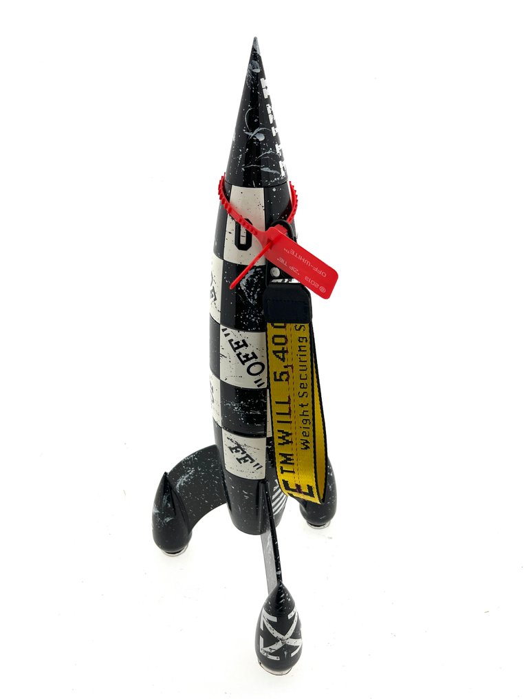 ZizaArt (XXI) - Space Rocket Off White XL #1.0