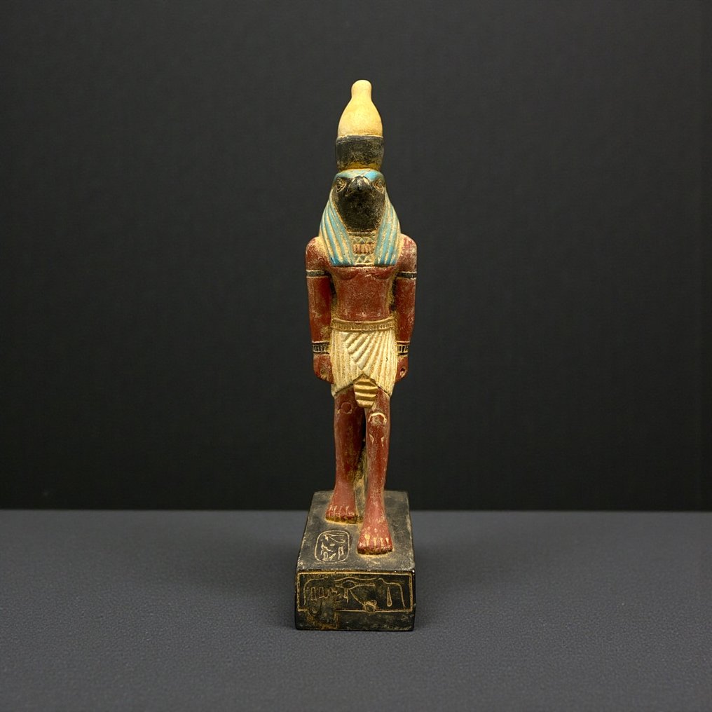 古埃及的复制品 拉-霍拉克蒂神像与象形文字 #1.0