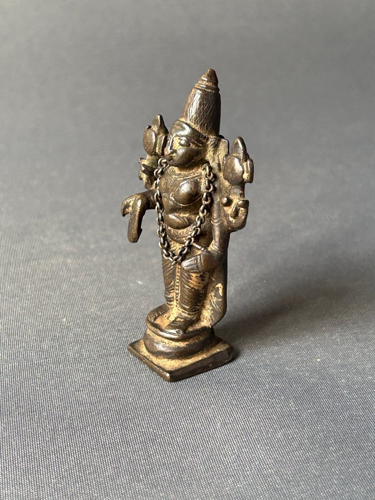 Vishnu-patsas - Pronssi - Intia - 1700- ja 1800-luku #1.0