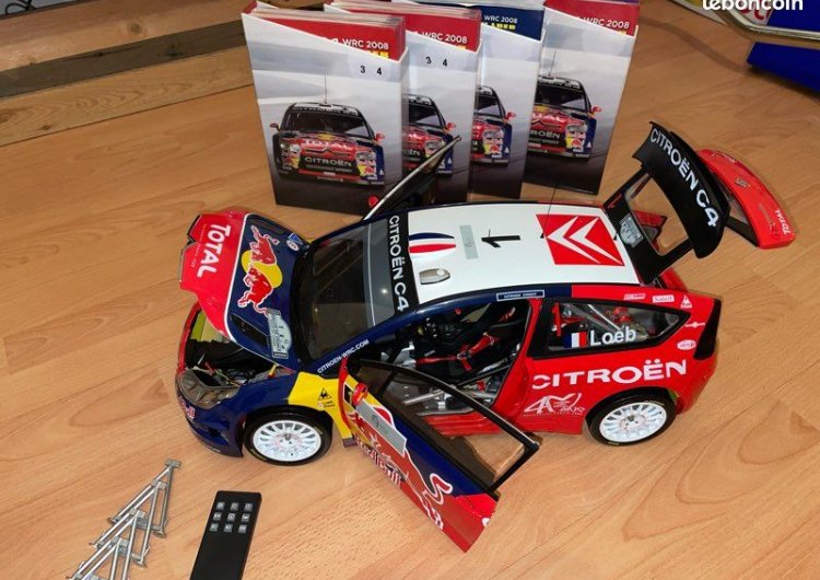 IXO 1:8 - Model race car - Citroen C4 altaya 1/8 #1.0