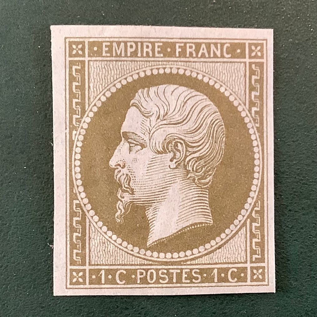 Frankrike 1860 - 1 cent Napoleon Empire - variabel - Yvert 11 #1.0