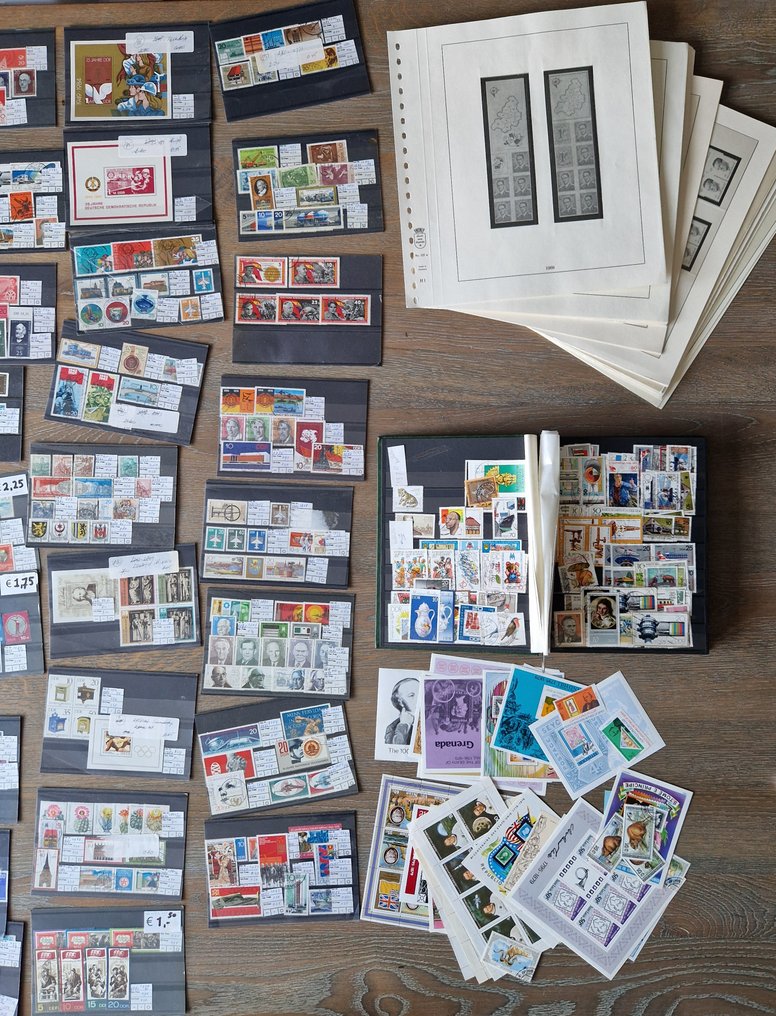 歐洲  - 大量的货物，包括许多特别之处，例如纪念品（带银封和硬币）、更好的FDC等。 - Michel #3.2