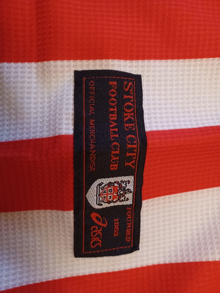Stoke City - Liga angielska - 1998 - Koszulka piłkarska #2.1