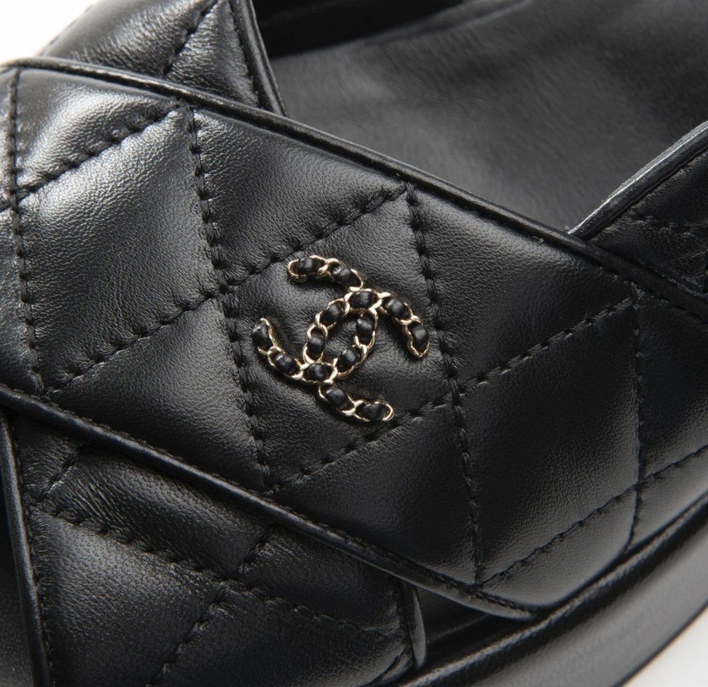 Chanel - Πέδιλα - Mέγεθος: EU 37 #4.3