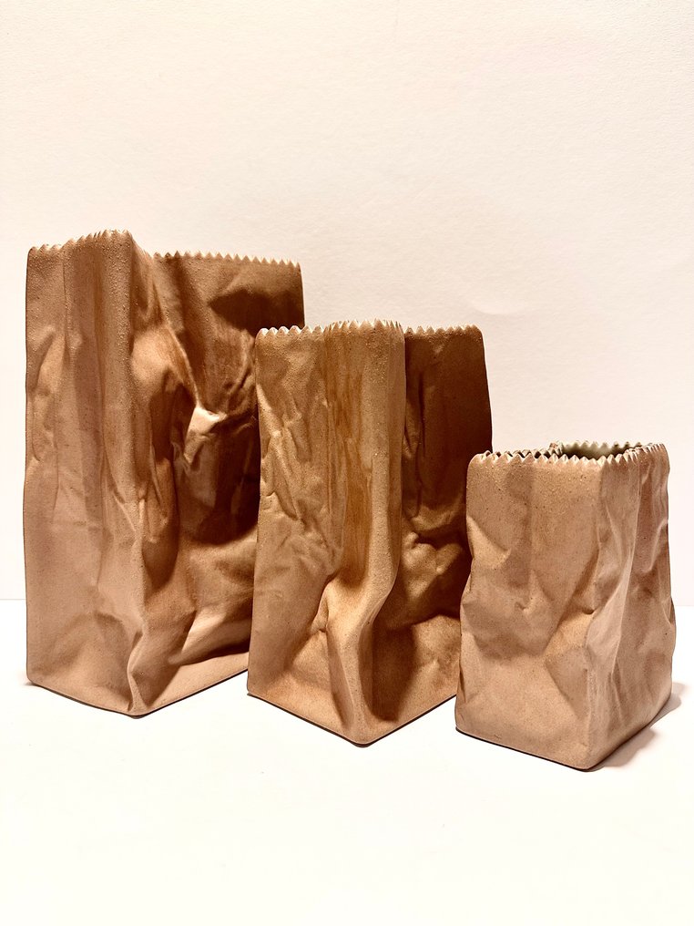 Rosenthal - Tapio Wirkkala - Jarrón (3) -  No ensucies - Biscuit #1.0