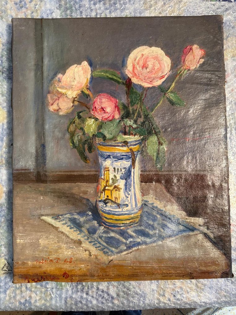 Donato Frisia (1883-1953) - Vaso di Fiori #2.1